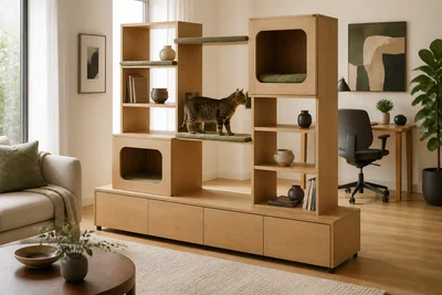 Modular Cat Room Dividers: A Buyer’s Guide to Flexible Zoning, Cat Access and Flat-Pack Development