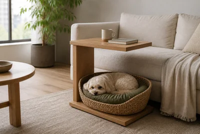 Pet Side Tables with Removable Baskets: A Buyer’s Guide to Living-Room Function, Pet Access and Flat-Pack Development