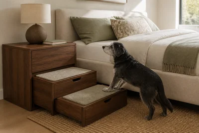 Senior-Pet-Friendly Nightstands: A Buyer’s Guide to Low-Access Bedside Furniture and Flat-Pack Development