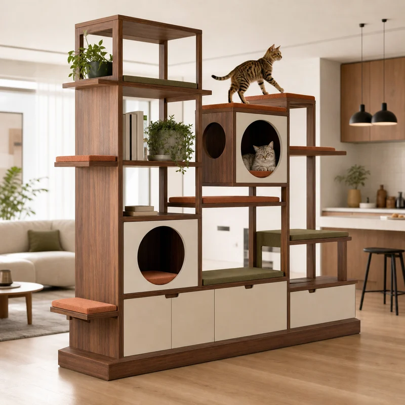 Modular Cat Room Divider