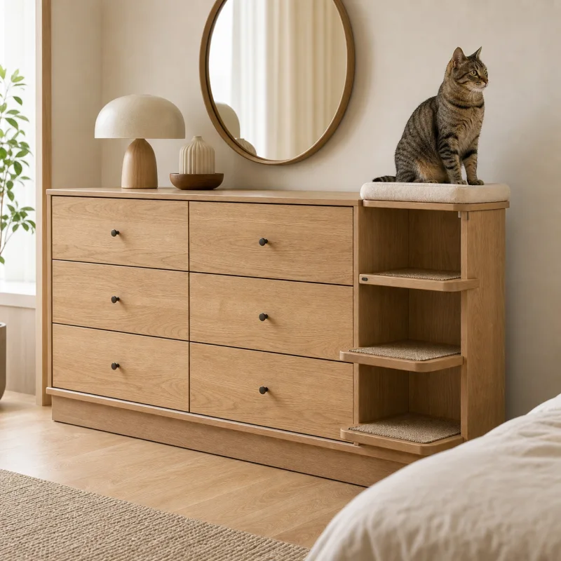 scratching post and wall pet furniture sourcing category example