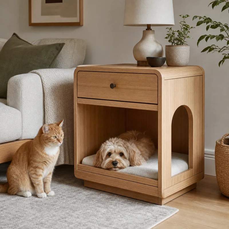 Universal Pet Bed Side Table